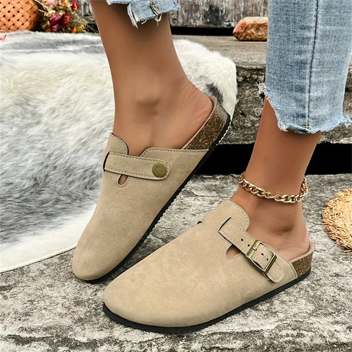 Drune | Sommer Slipper Hausschuhe