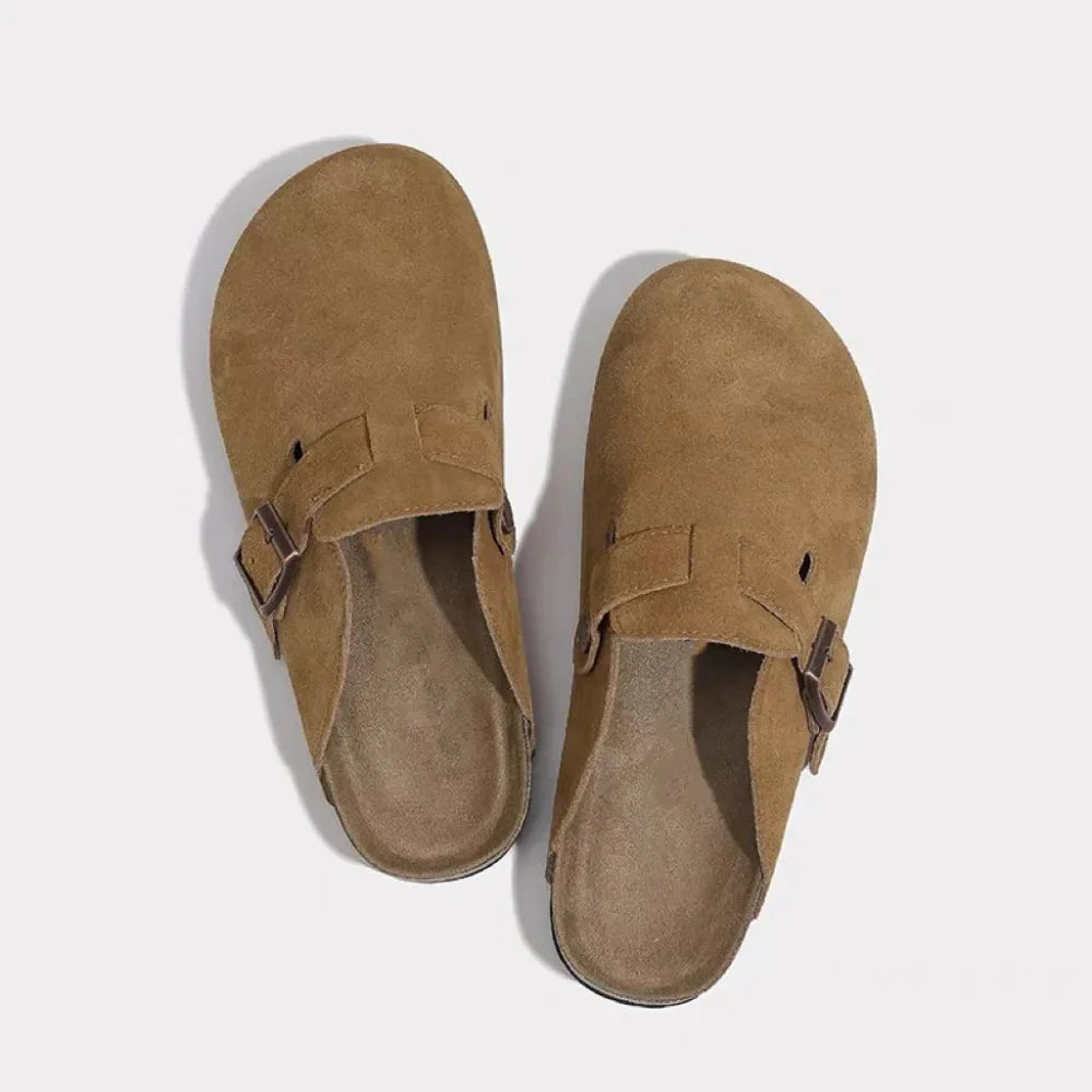 Drune | Sommer Slipper Hausschuhe