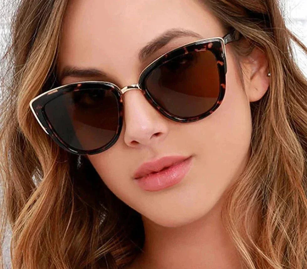 Drune | Cateye Sonnenbrille Mit Verlaufsgläsern Und Uv Schutz
