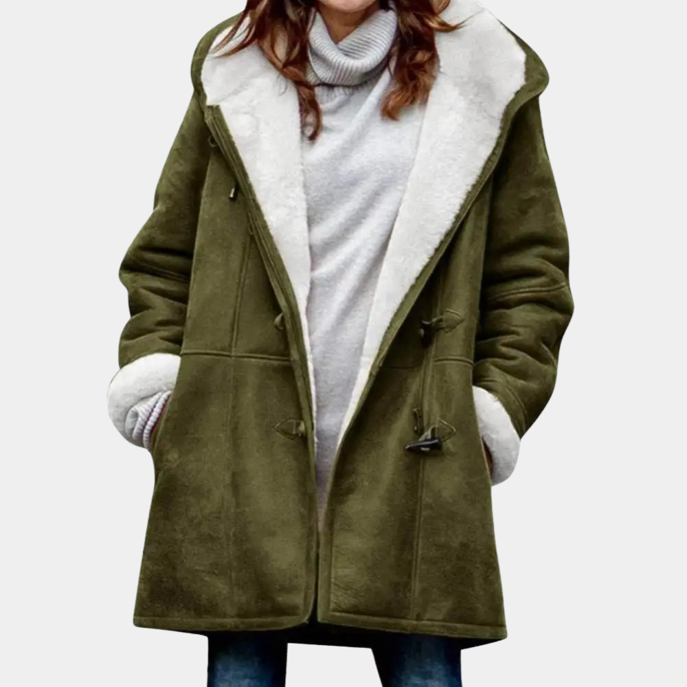 Drune | Damenjacke mit Kapuze für den Winter