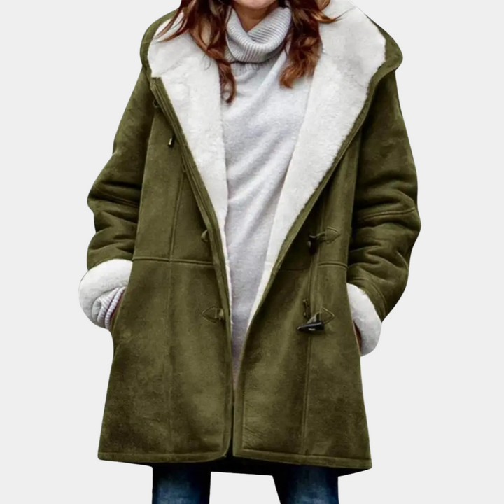 Drune | Damenjacke mit Kapuze für den Winter