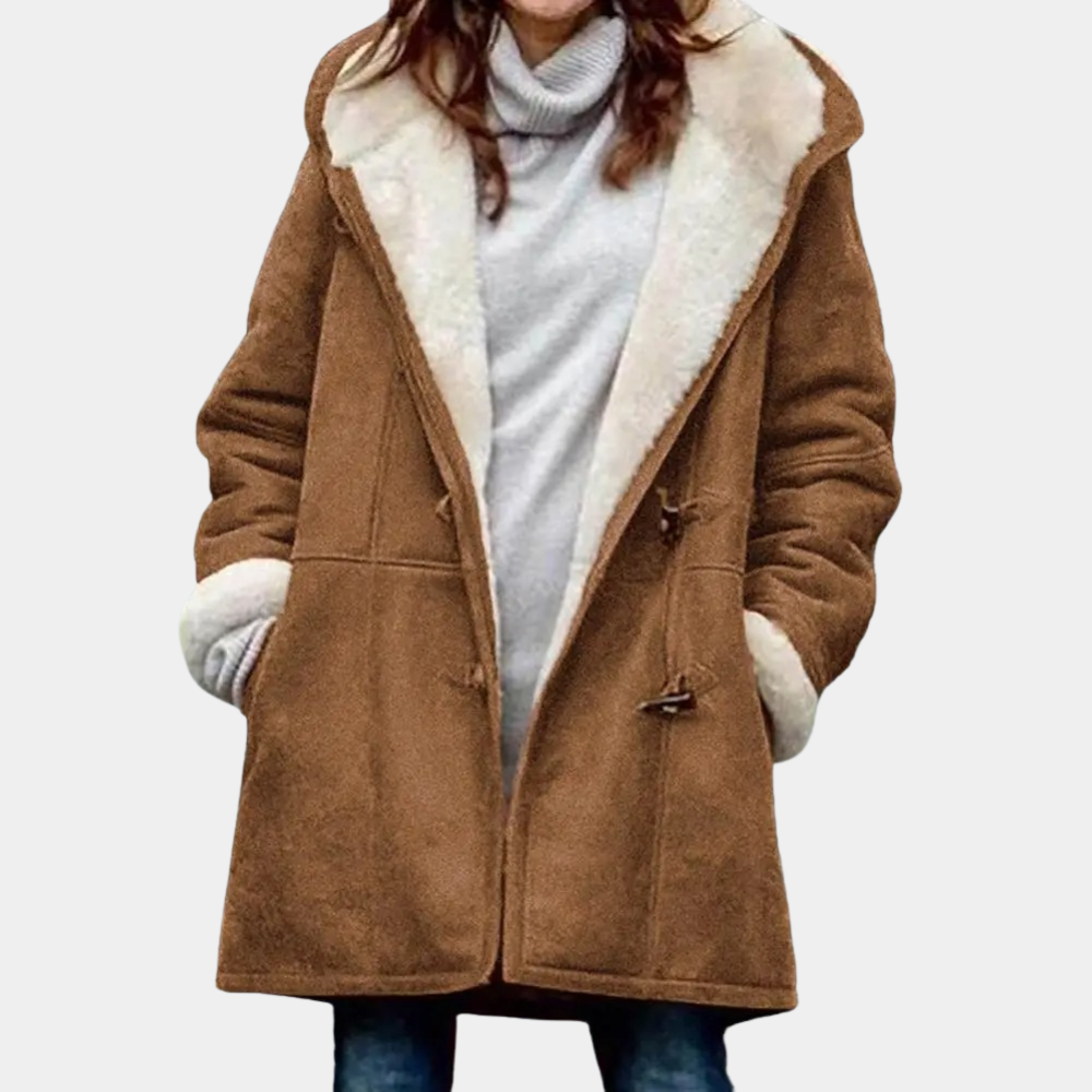 Drune | Damenjacke mit Kapuze für den Winter