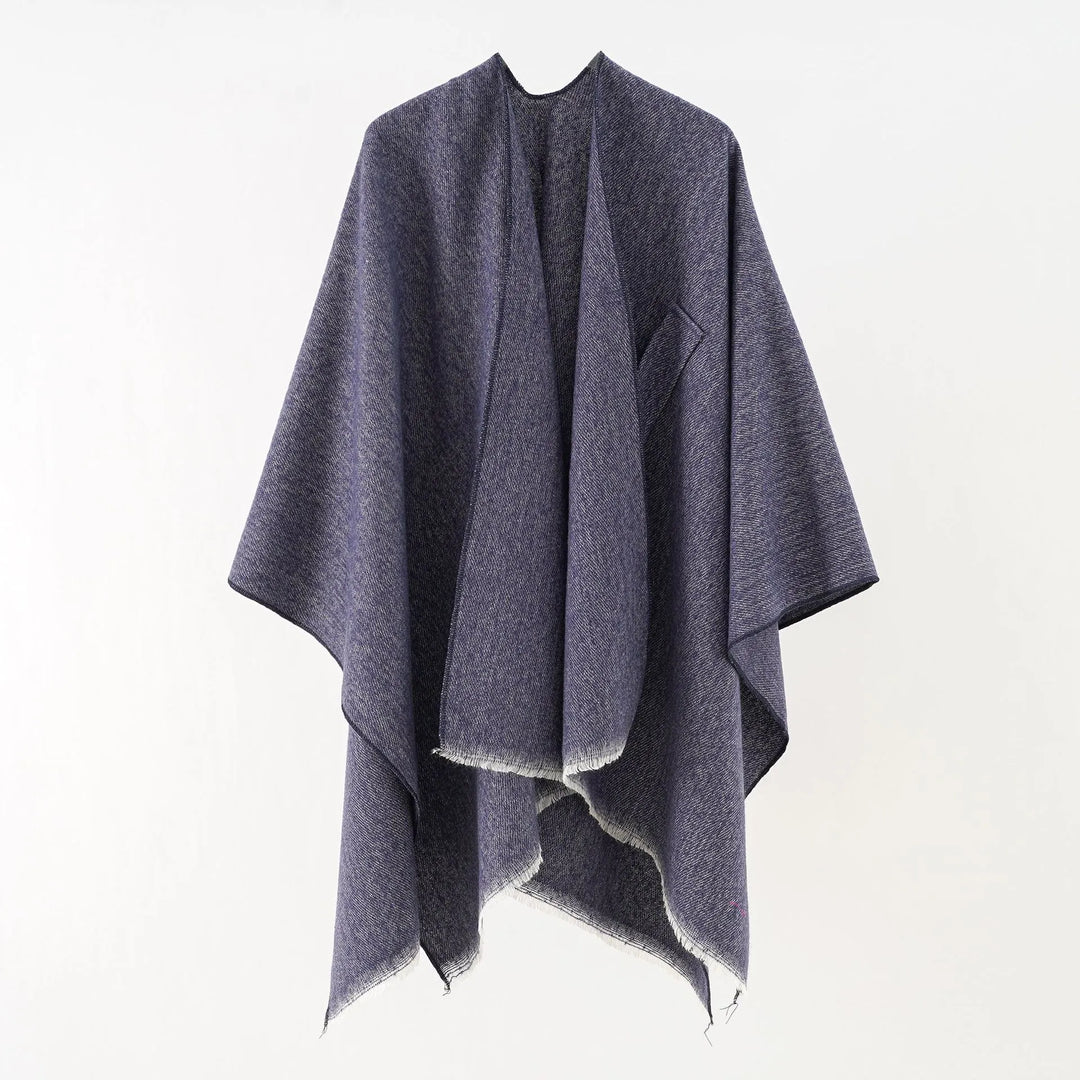 Drune | Kaschmir Poncho Retro & Stilvoll