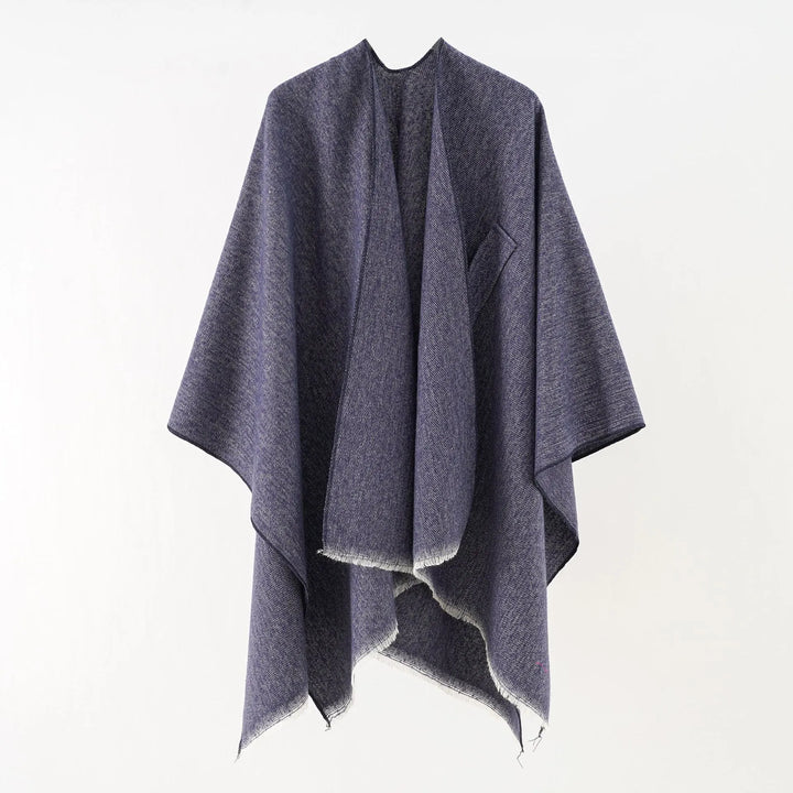 Drune | Kaschmir Poncho Retro & Stilvoll