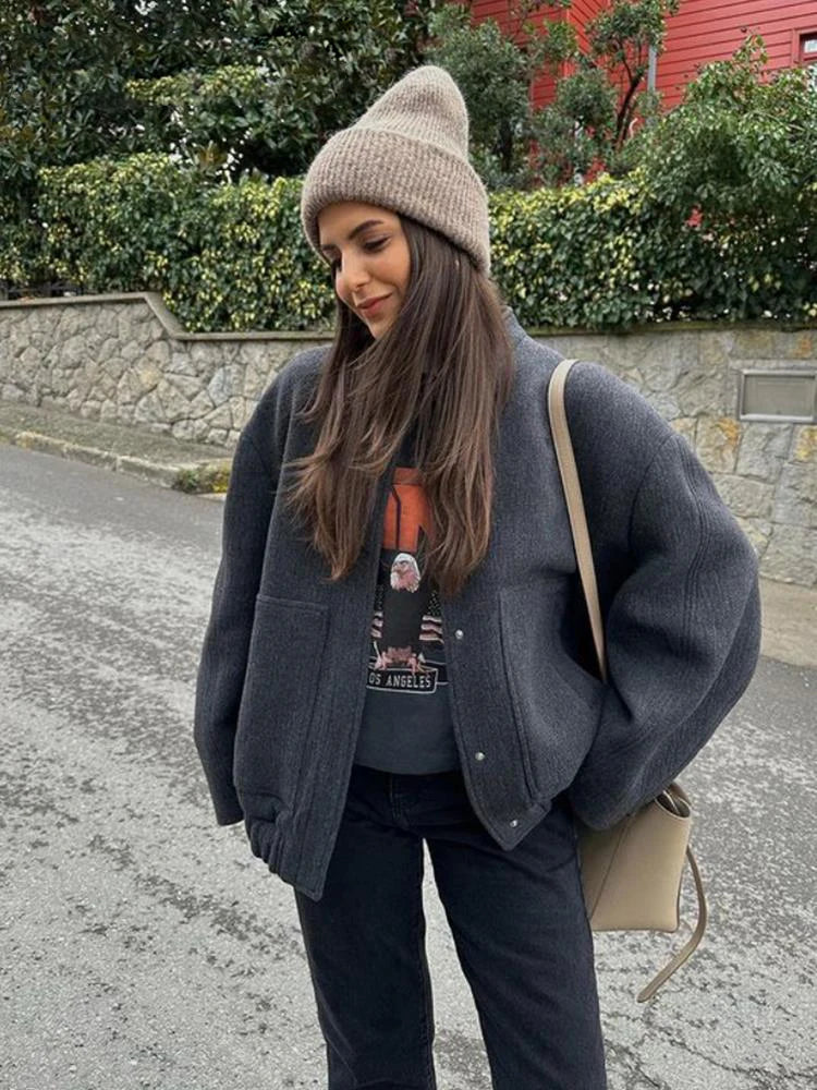 Drune - Chic Wolljacke