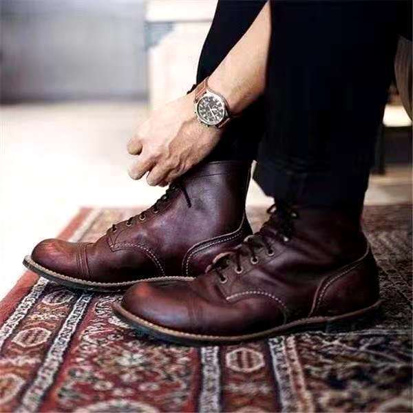 Drune | Retro Schnürstiefel für Männer