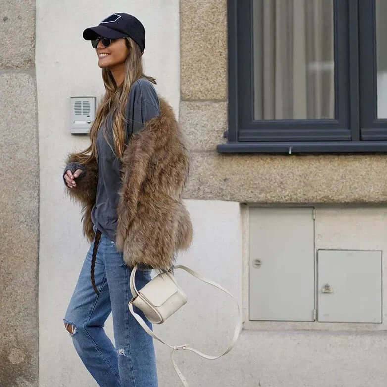 Drune | Kurze, Weiche für Damen für Den Winter