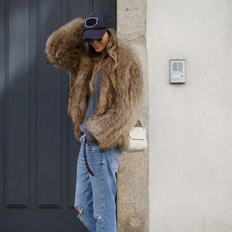 Drune | Kurze, Weiche für Damen für Den Winter
