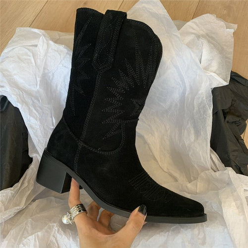 Drune | Lässige Cowboy Boots