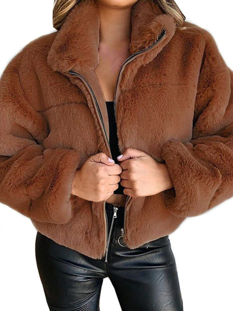 Drune Plüschjacke
