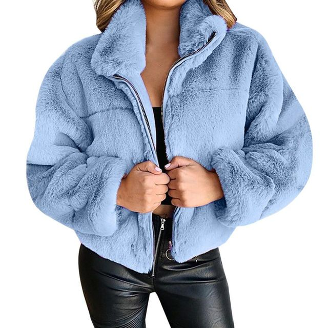Drune | Wintermode Plüschjacke