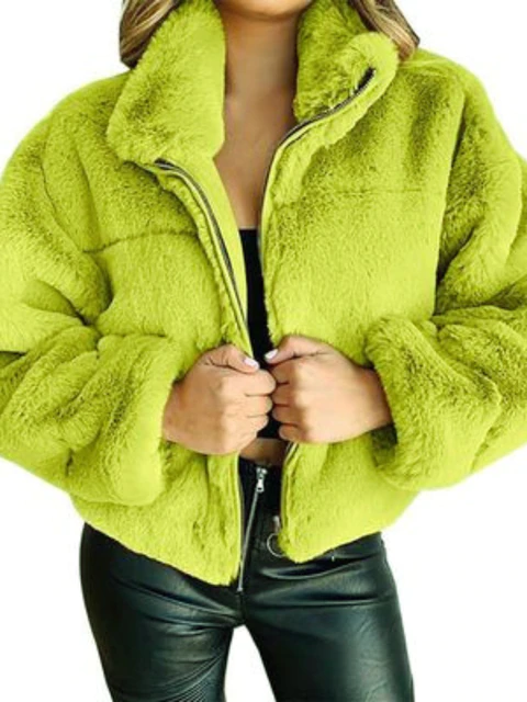Drune | Wintermode Plüschjacke