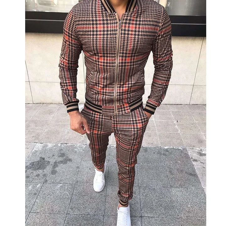 Drune | Atmungsaktives Trainingsjacken Satz Slim Fit Athleisure Sportswear Für Alle Jahreszeiten