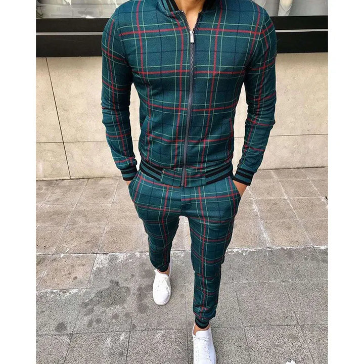 Drune | Atmungsaktives Trainingsjacken Satz Slim Fit Athleisure Sportswear Für Alle Jahreszeiten