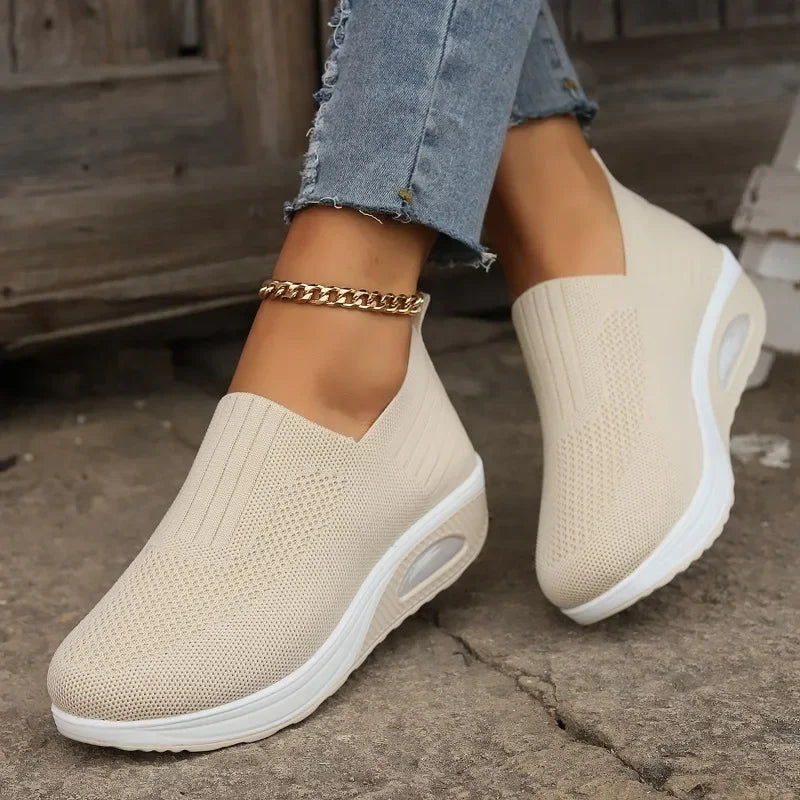 Drune - Damen Orthopädische Luftpolsterschuhe, Rutschfest & Atmungsaktiv