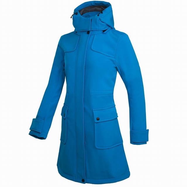 Drune | Damen Freizeit-Kletterjacke mit Kapuze und Reißverschluss Ideal für Herbst Winter