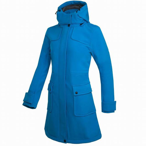 Drune | Damen Freizeit-Kletterjacke mit Kapuze und Reißverschluss Ideal für Herbst Winter