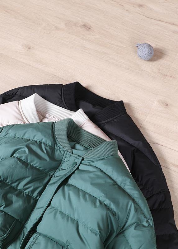 Drune | Plus-Size-Winterjacken Mäntel beige Große Taschen Daunenjacke Damen