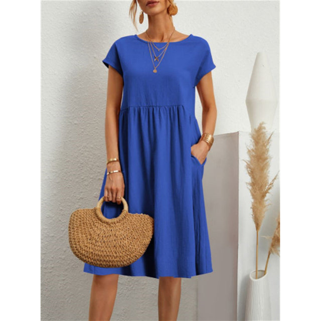 Drune | Kleid Lässiges lockeres Sommerkleid für jede Gelegenheit
