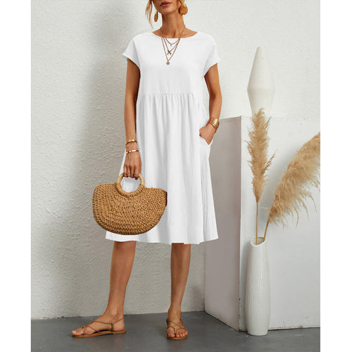 Drune | Kleid Lässiges lockeres Sommerkleid für jede Gelegenheit