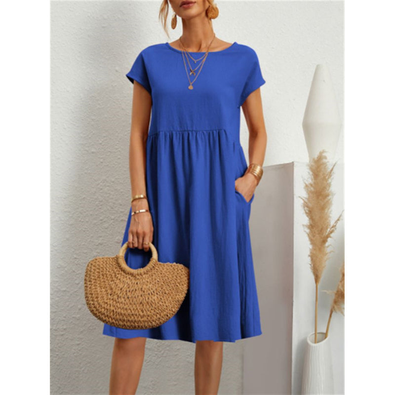Drune | Kleid Lässiges lockeres Sommerkleid für jede Gelegenheit