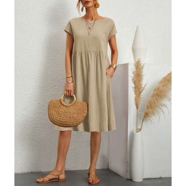 Drune | Kleid Lässiges lockeres Sommerkleid für jede Gelegenheit