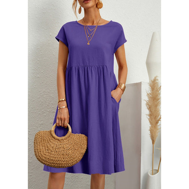 Drune | Kleid Lässiges lockeres Sommerkleid für jede Gelegenheit
