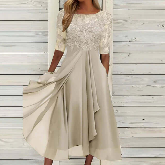 Drune | Dunkelblaues Partykleid