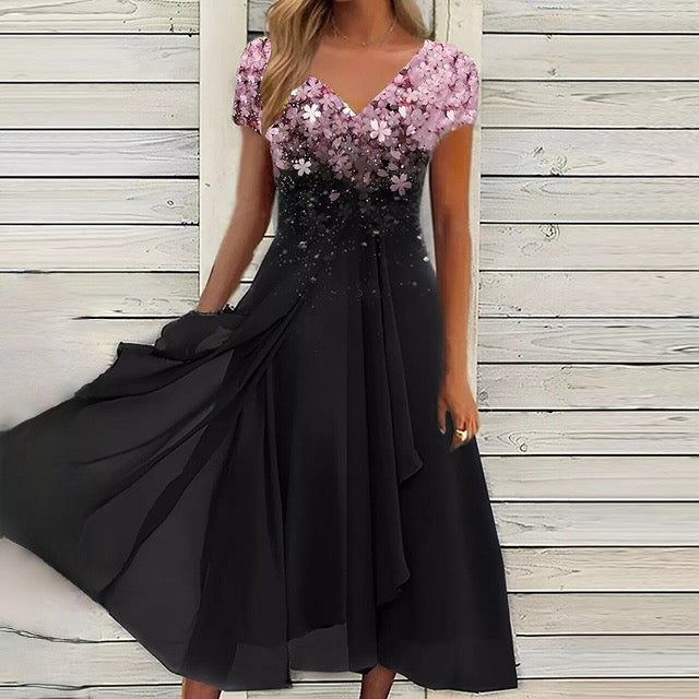 Drune | Spitzenkleid mit Rundhalsausschnitt