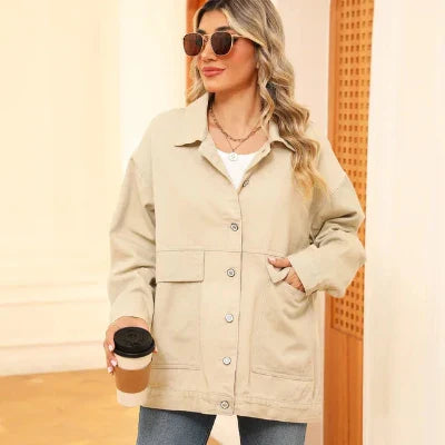 Drune | Trendige Lässige Jacke für Frauen
