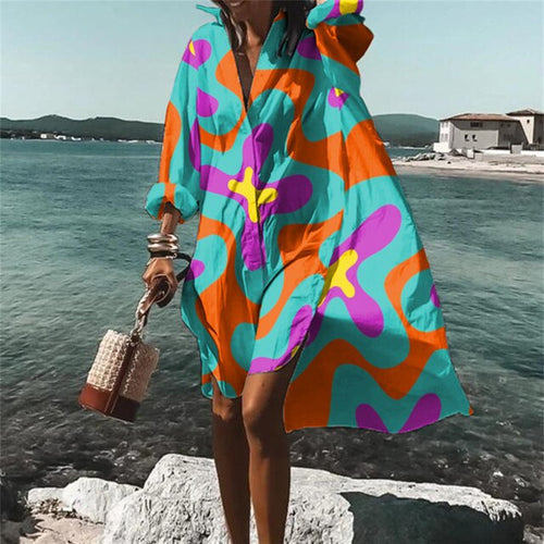 Elegantes und modisches Strandkleid