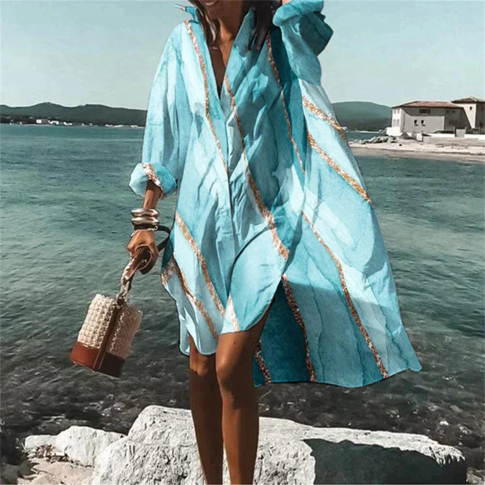 Elegantes und modisches Strandkleid
