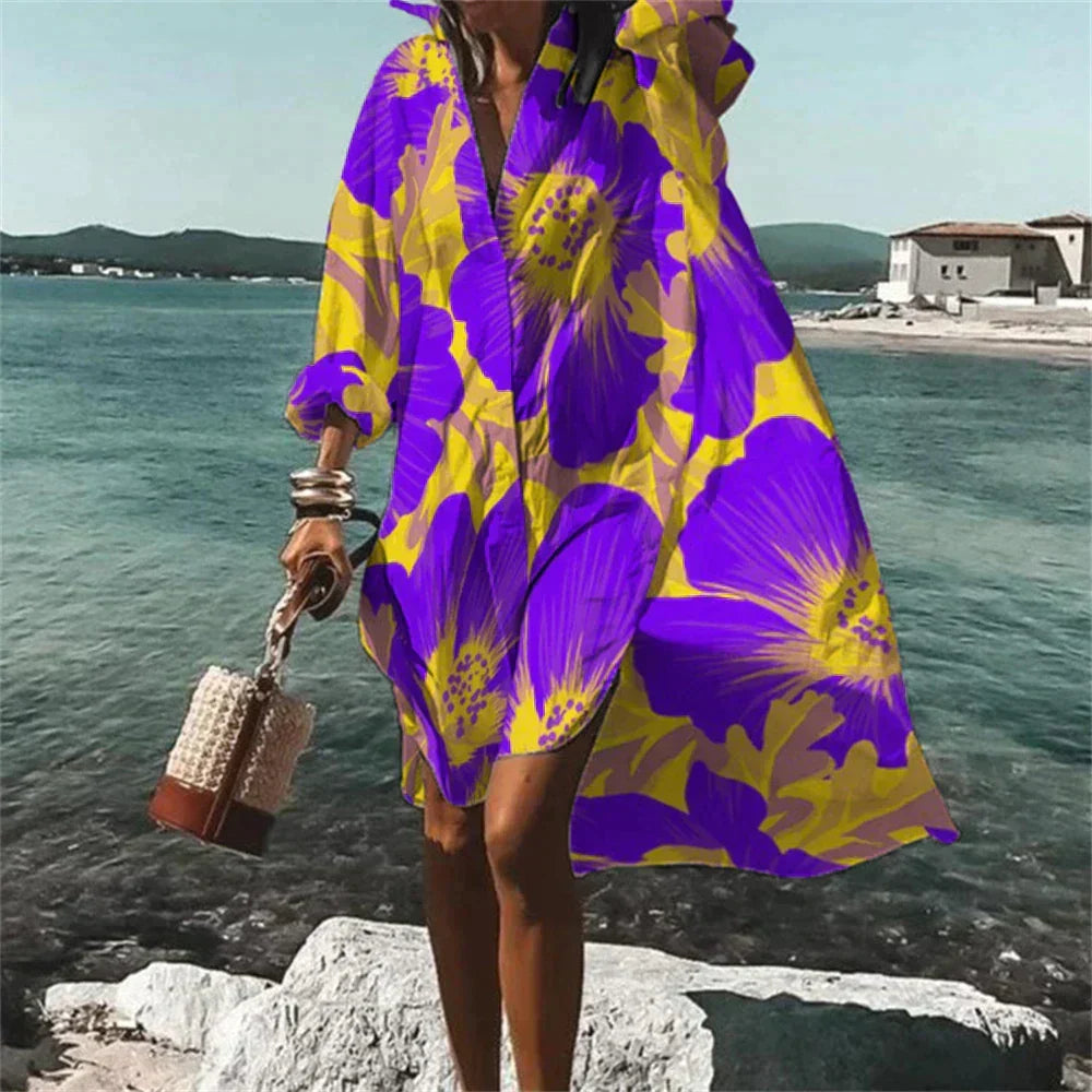 Elegantes und modisches Strandkleid