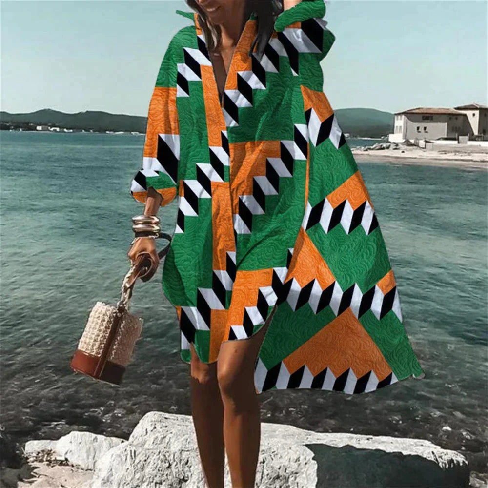Elegantes und modisches Strandkleid