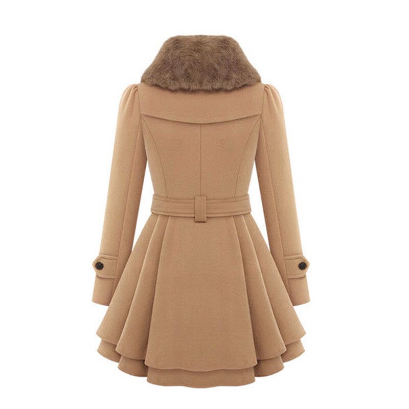 Drune | Klassische Jacke mit gefüttertem Kragen und doppelter Knopfleiste