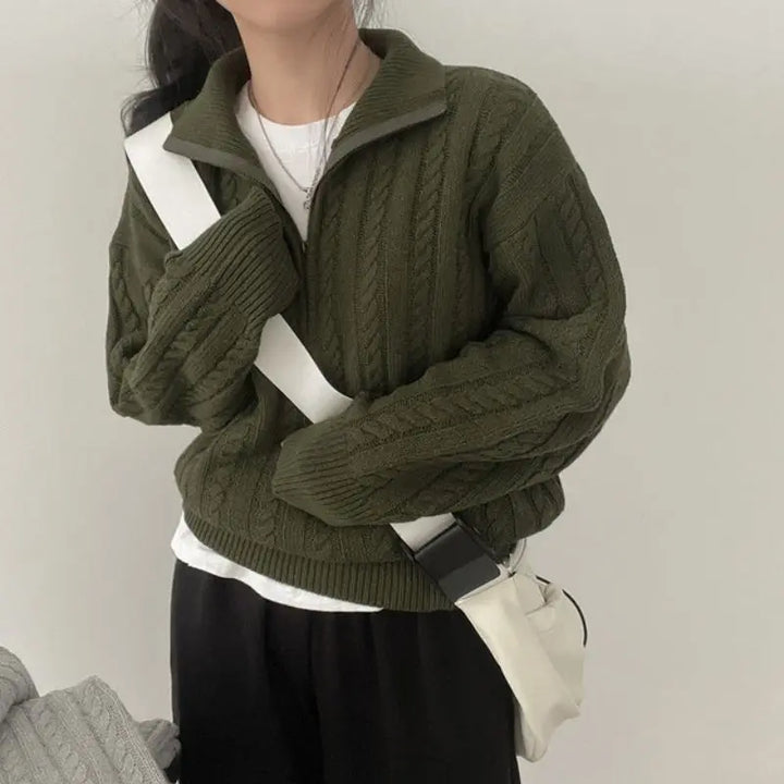 Drune | Zip Pullover