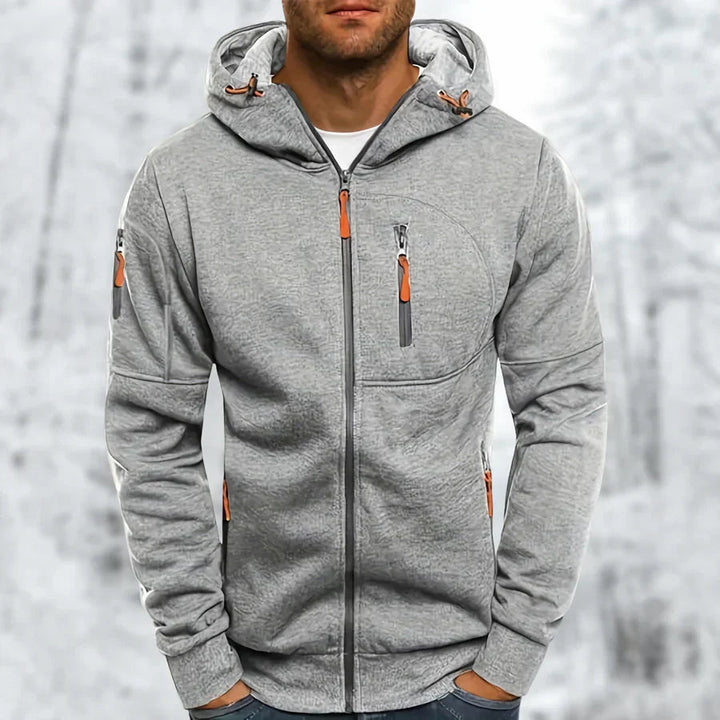 Drune | Gemütliche Hoodie-Jacke mit einem eleganten City-Look