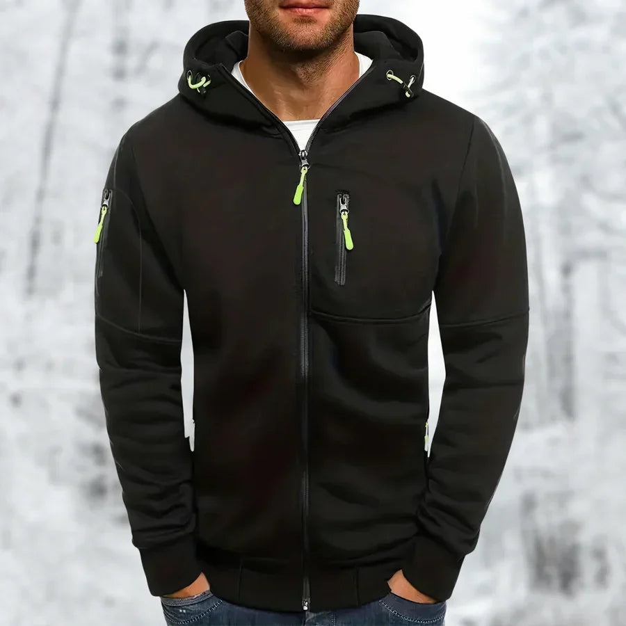 Drune | Gemütliche Hoodie-Jacke mit einem eleganten City-Look