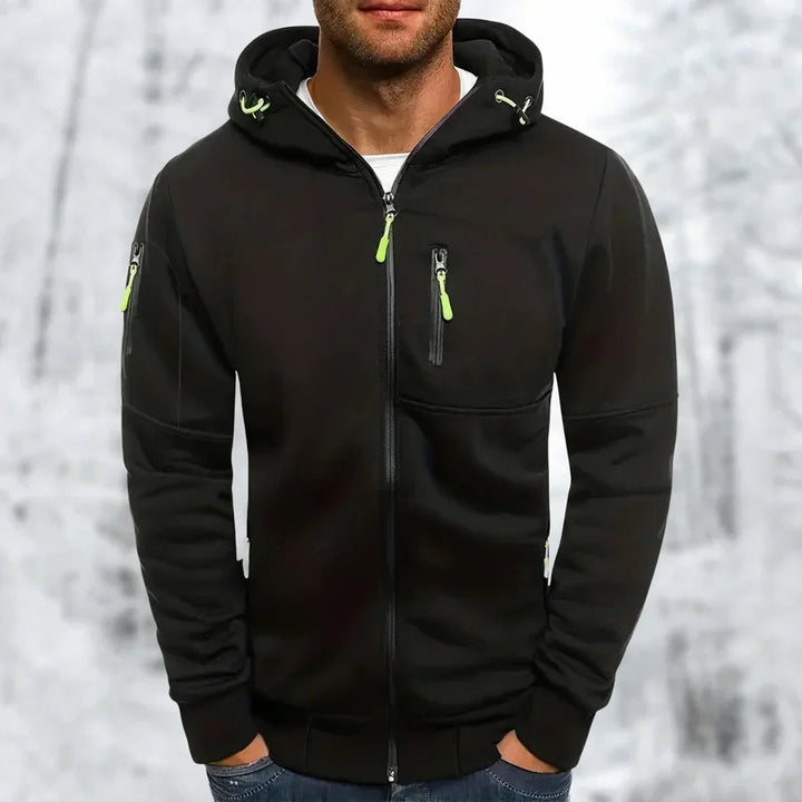 Drune | Gemütliche Hoodie-Jacke mit einem eleganten City-Look