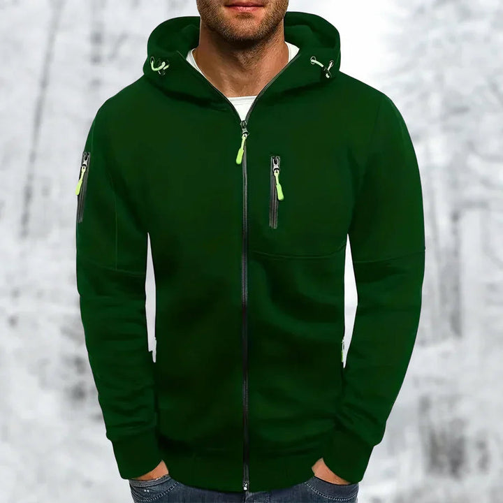 Drune | Gemütliche Hoodie-Jacke mit einem eleganten City-Look