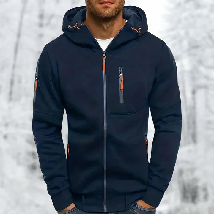 Drune | Gemütliche Hoodie-Jacke mit einem eleganten City-Look