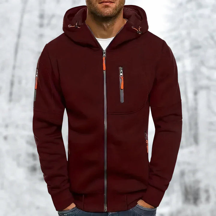Drune | Gemütliche Hoodie-Jacke mit einem eleganten City-Look