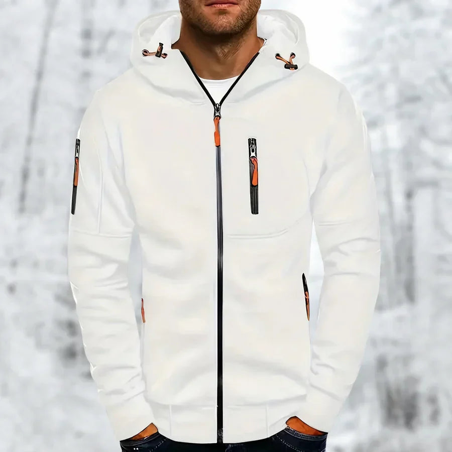 Drune | Gemütliche Hoodie-Jacke mit einem eleganten City-Look