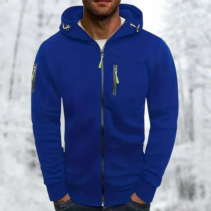 Drune | Gemütliche Hoodie-Jacke mit einem eleganten City-Look