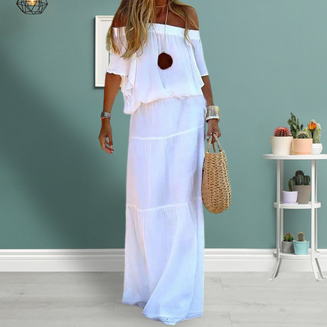Drune | Schulterfreies Sommerkleid für Damen