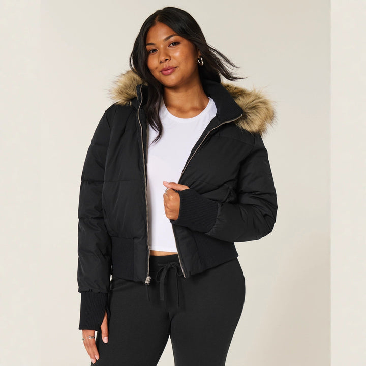 Drune | Wattierte warme und elegante Winterjacke