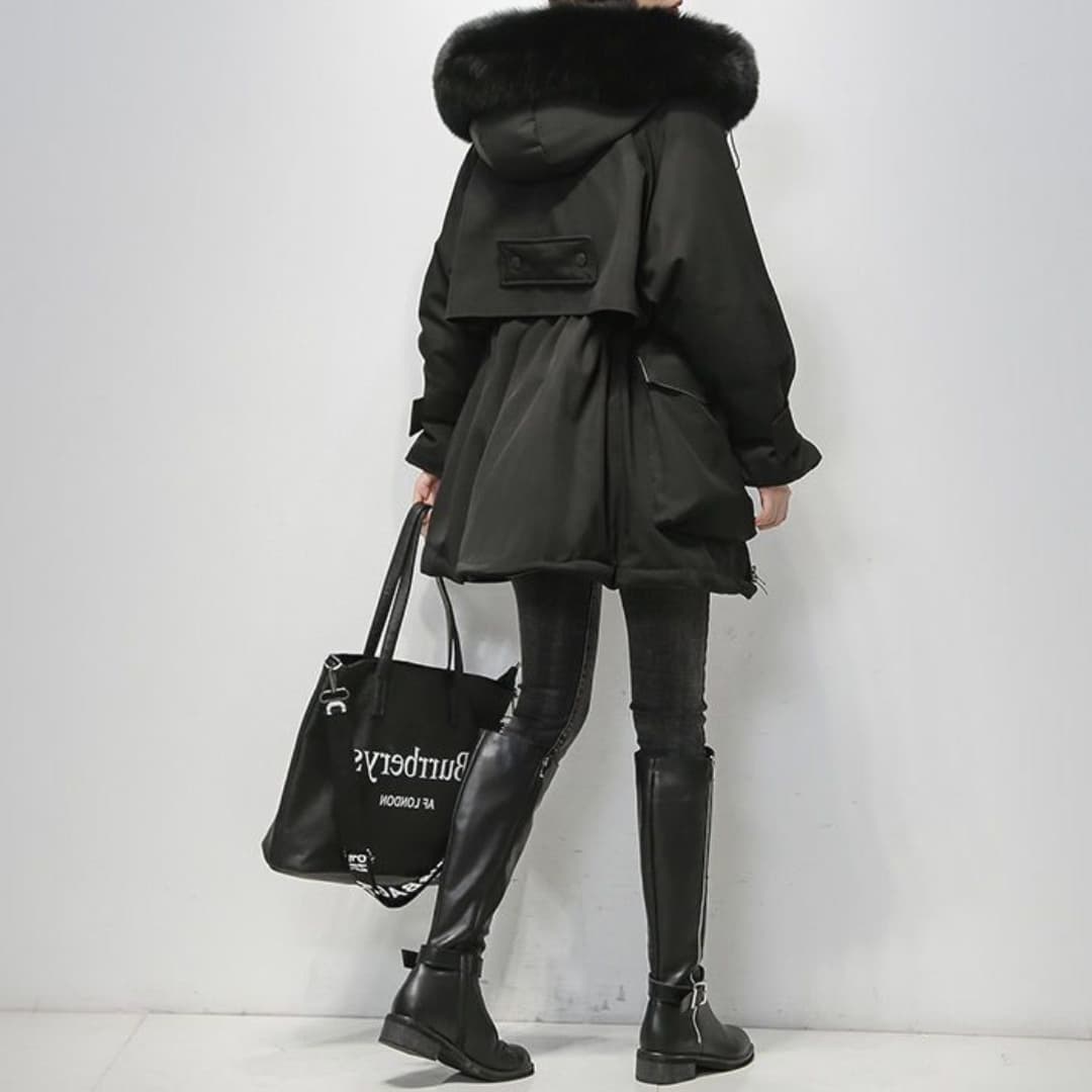 Drune | Winterparka mit Pelz für Frauen