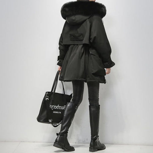 Drune | Winterparka mit Pelz für Frauen
