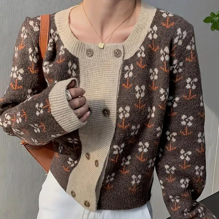Drune | Edle Elegante Strickjacke Für Damen Für Büro