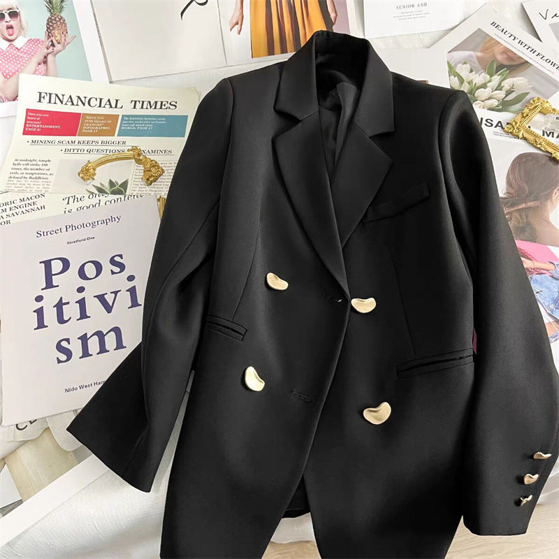 Damen Doppelt geknöpfter Blazer Drune